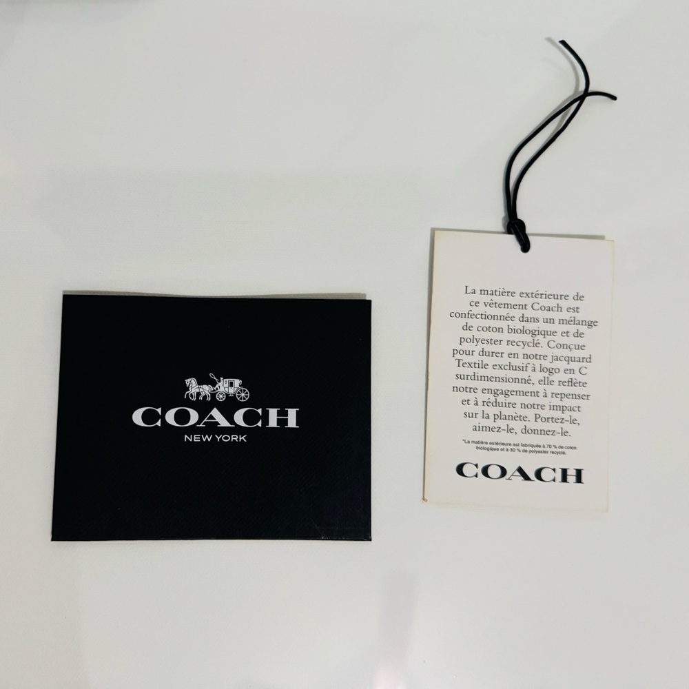 Coach Brown and Tan Signature Shoulder Bag - Picture 6 of 7